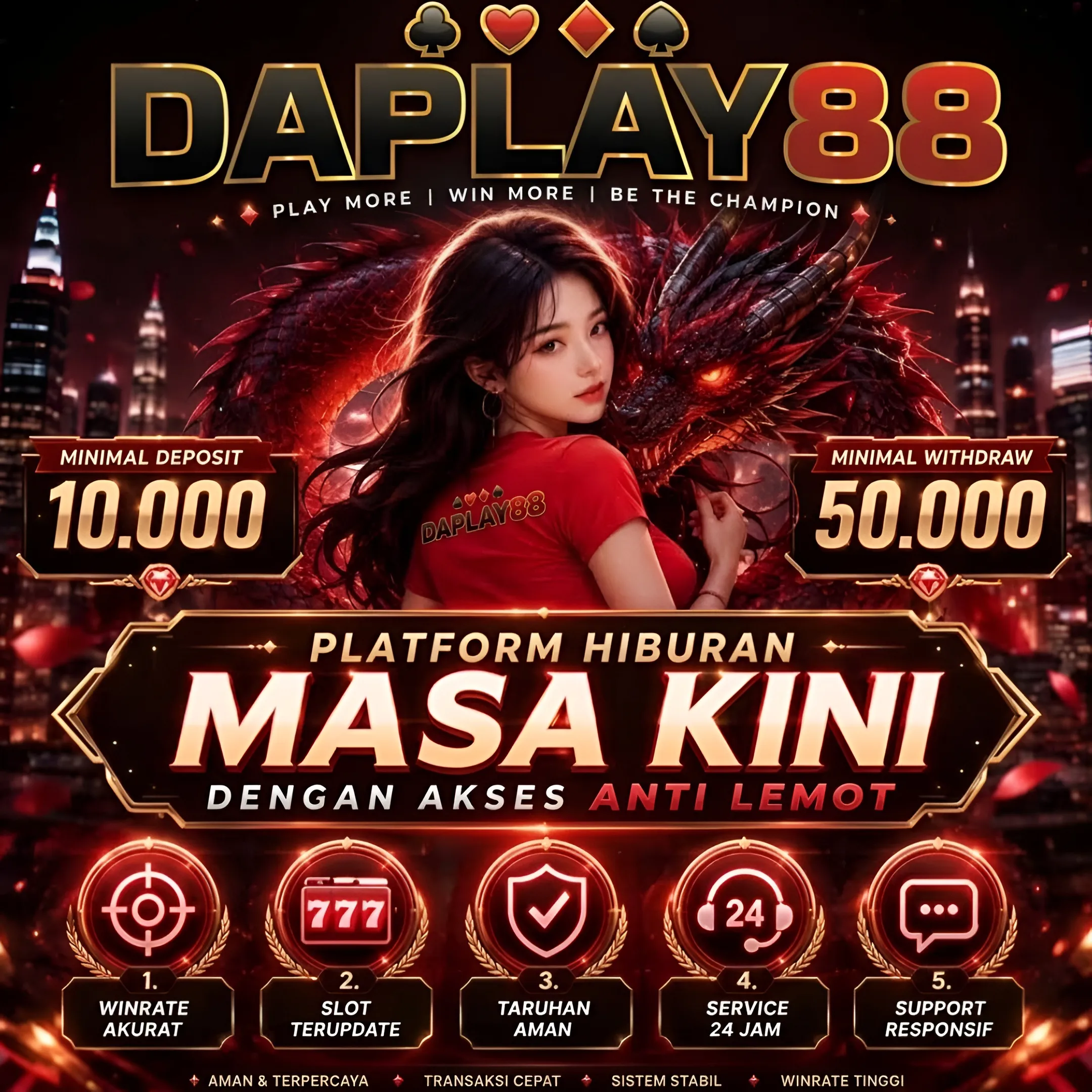 Hero DAPLAY88 - Dunia game online yang penuh warna dan energi